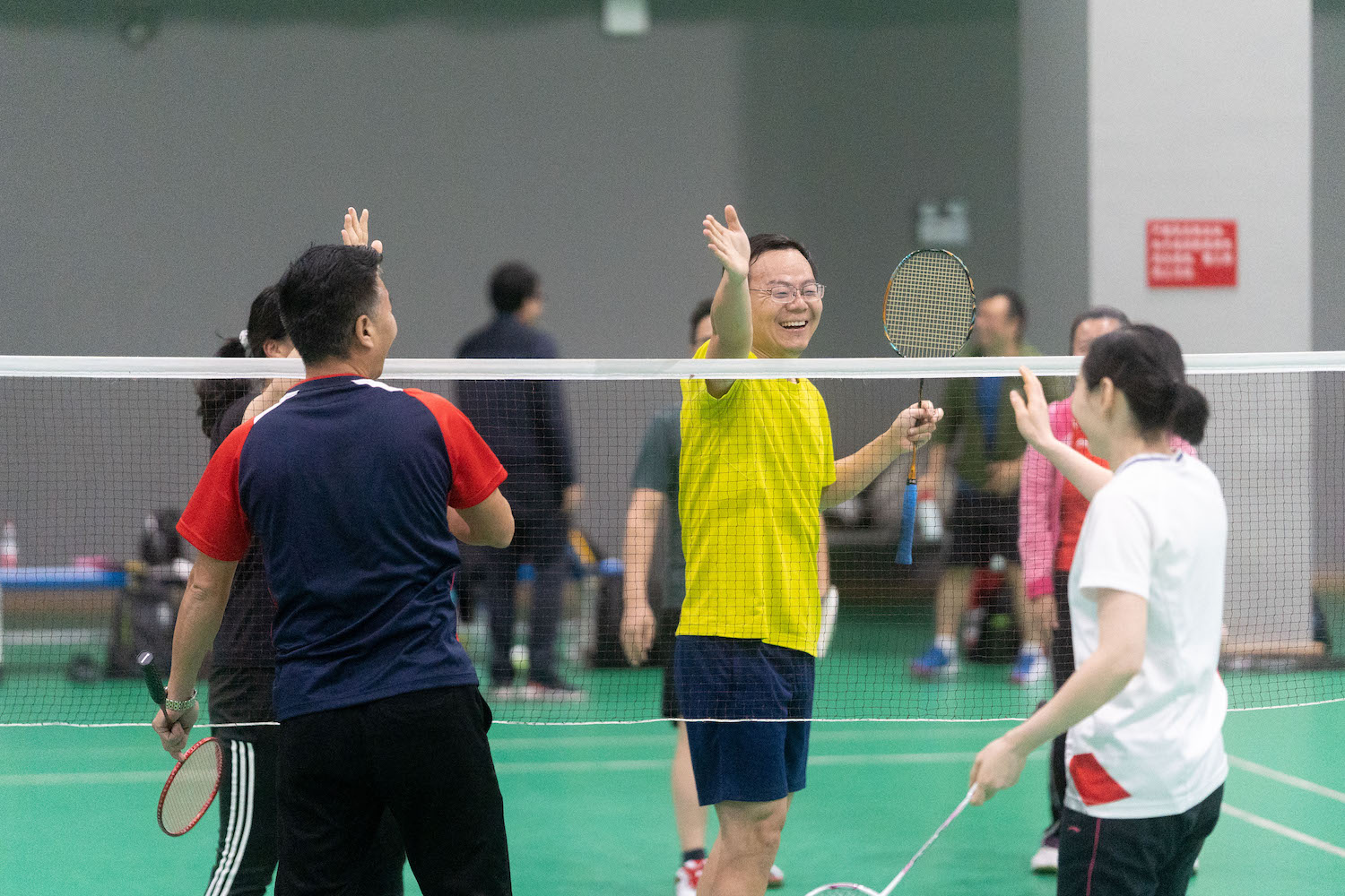友谊第一 比赛第二(学通社记者 刘博文 摄)